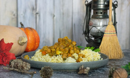 Pumpkin-Chickpea Curry with Millet