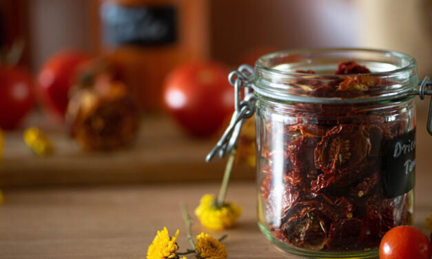 Oven dried tomatoes