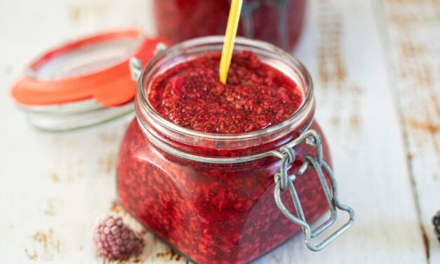 Vanilla Raspberry Chia Jam