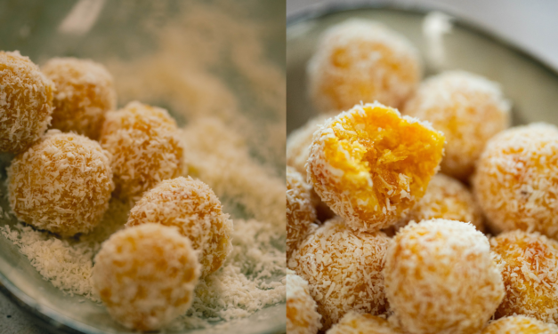 Apricot Orange Energy Balls