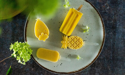 Mango Yogurt Popsicles