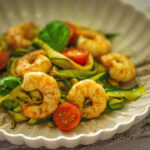 Lemon Garlic Shrimp with Zucchini Noodles