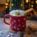 Gingerbread Hot Milk and Latte