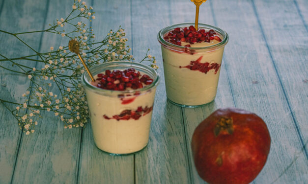 Pomegranate Layered Dessert