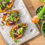 Stuffed Baked Sweet Potatoes