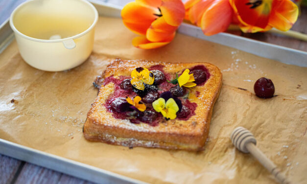 Sweet Cherry Toast